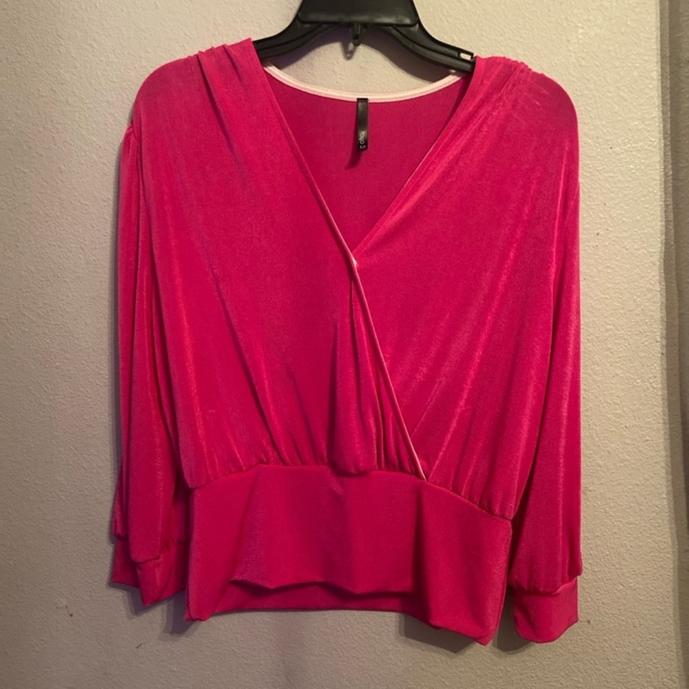 Pink blouse cute and amazing